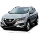 Nissan Qashqai / J11 (14- ) / pokrovi ogledal / srebrni (mat)