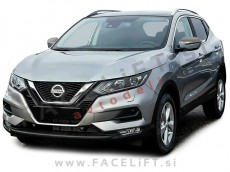 Nissan Rogue / J11 (13- ) / pokrovi ogledal / srebrni (mat)