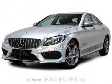 Mercedes E / W213 (16- ) / pokrovi ogledal / srebrni (mat)