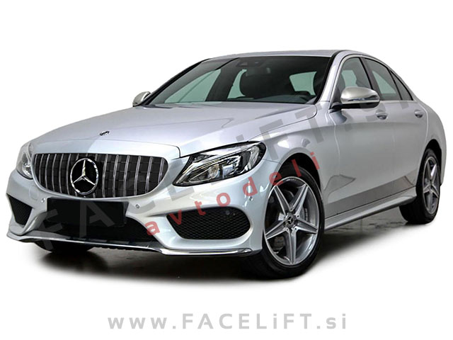 Mercedes GLC / X253 (15- ) / pokrovi ogledal / srebrni (mat)