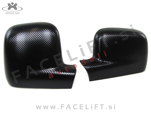 VW Caddy 03-18 pokrovi ogledal karbon