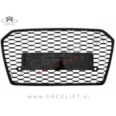 Audi A6 4G C7 14-18 maska RS6 izgled črna (sijaj)