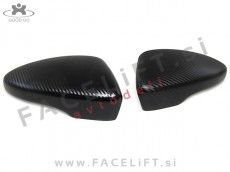 VW Scirocco 08-17 pokrovi ogledal karbon