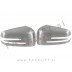 Mercedes S / W221 (09-13) / pokrovi ogledal / srebrni (mat)