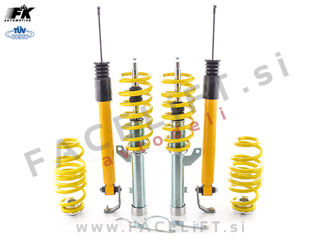 VW Golf 7 12-20 nastavljivo vzmetenje FK