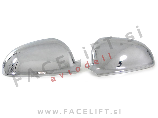 VW Golf Plus / 5M (05-09) / pokrovi ogledal / kromirani (sijaj)