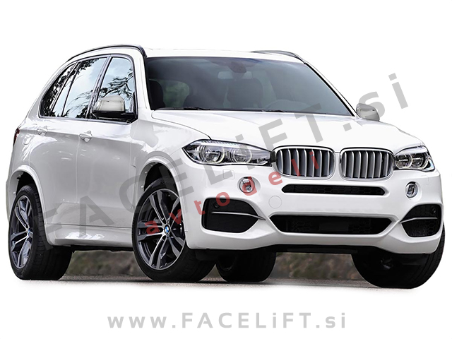 BMW X6 F16 14-19 pokrovi ogledal kromirani (sijaj)