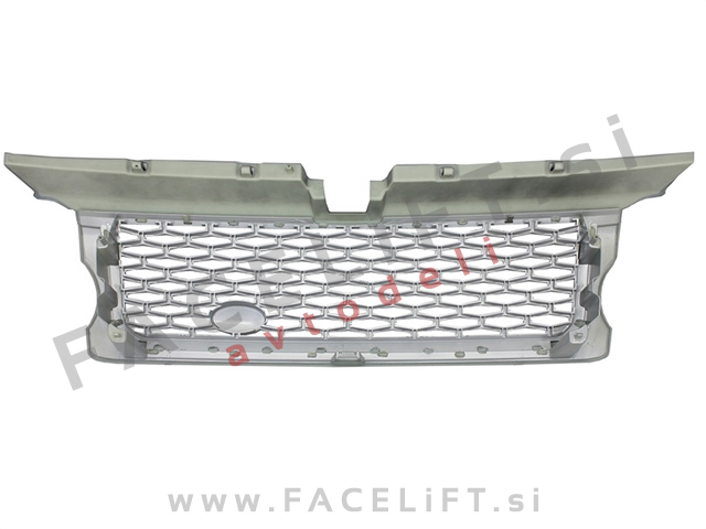 Land Rover Range Rover Sport / LS (06-09) / maska in bočne mreže / Silver Edition
