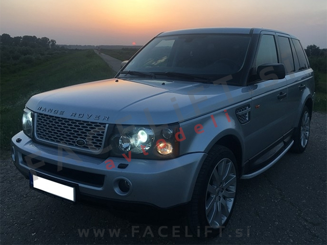 Land Rover Range Rover Sport / LS (06-09) / maska in bočne mreže / Silver Edition