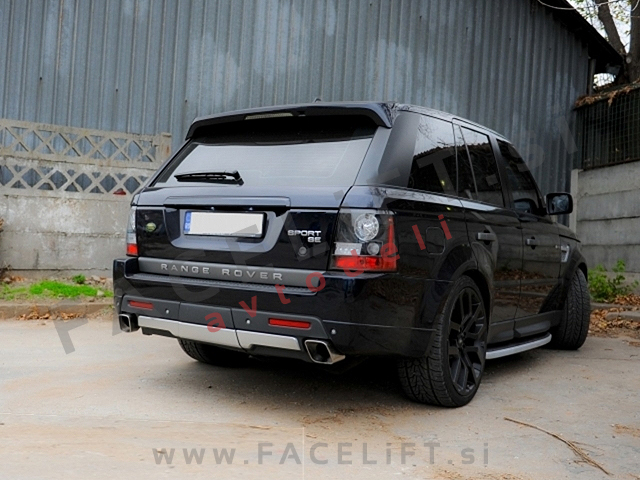 Land Rover Range Rover Sport / LS (06-13) / zadnji odbijač z nastavki za izpuh / PDC