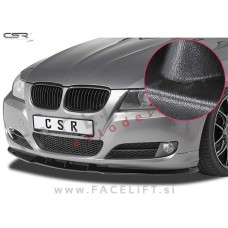 BMW 3 E90 E91 LCI 08-12 podaljšek sprednjega odbijača črni (mat)