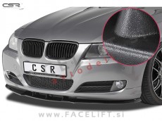 BMW 3 E90 E91 LCI 08-12 podaljšek sprednjega odbijača črni (mat)