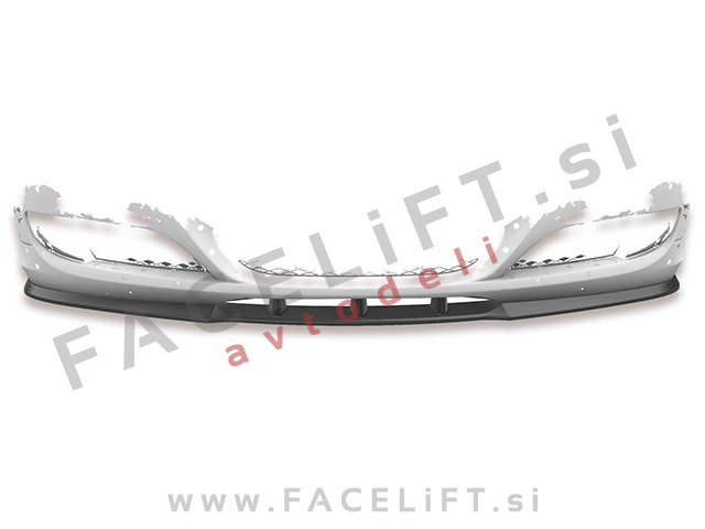 BMW 3 E90 E91 LCI 08-12 podaljšek sprednjega odbijača črni (mat)