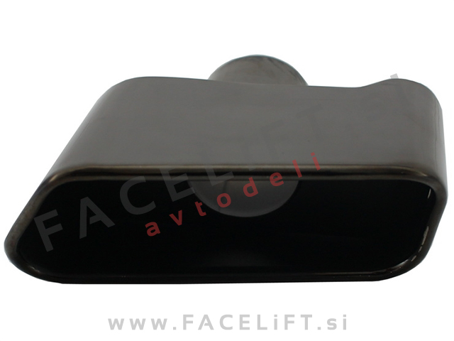 BMW 5 / F10 F11 (10-17) / nastavki za izpuh / črni (sijaj)