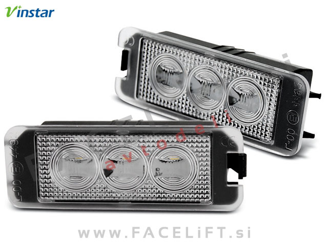 Seat Ibiza / 6F (17- ) / LED osvetlitev registrske tablice z ohišjem