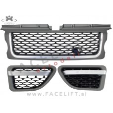Land Rover Range Rover Sport / LS (06-09) / maska in bočne mreže / Platinum Black Edition