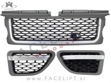 Land Rover Range Rover Sport / LS (06-09) / maska in bočne mreže / Platinum Black Edition