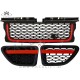 Land Rover Range Rover Sport / LS (06-09) / maska in bočne mreže / Black Red Edition