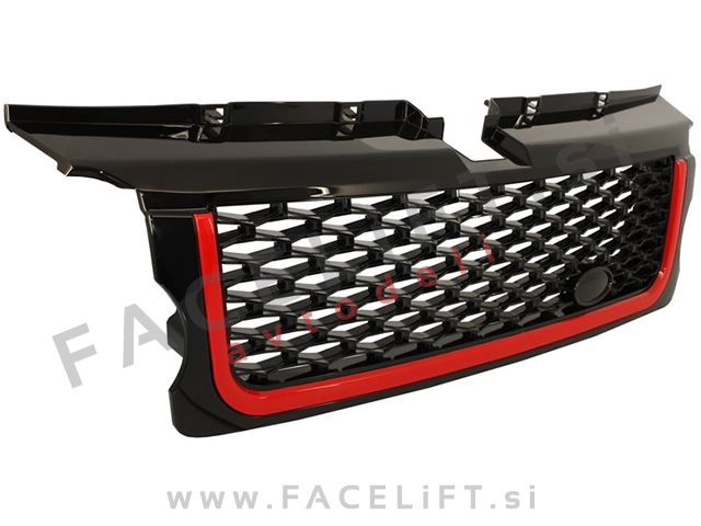 Land Rover Range Rover Sport / LS (06-09) / maska in bočne mreže / Black Red Edition Land Rover Range Rover Sport / LS (06-09) / maska in bočne mreže / Black Red Edition