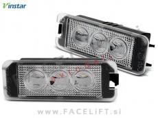 VW Golf 5 03-08 LED osvetlitev registrske tablice z ohišjem