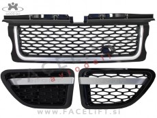 Land Rover Range Rover Sport / LS (06-09) / maska in bočne mreže / Black Edition