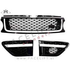 Land Rover Range Rover Sport / LS (09-13) / maska in bočne mreže / Black Edition