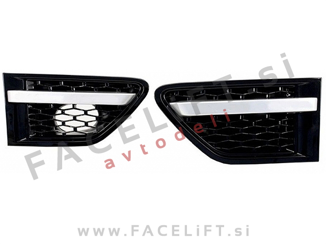 Land Rover Range Rover Sport / LS (09-13) / maska in bočne mreže / Black Edition