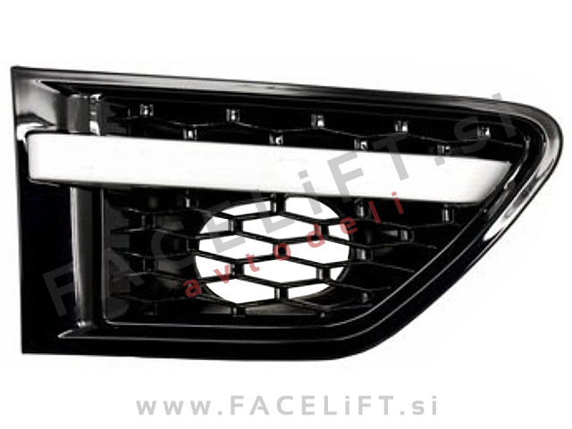 Land Rover Range Rover Sport / LS (09-13) / maska in bočne mreže / Black Edition