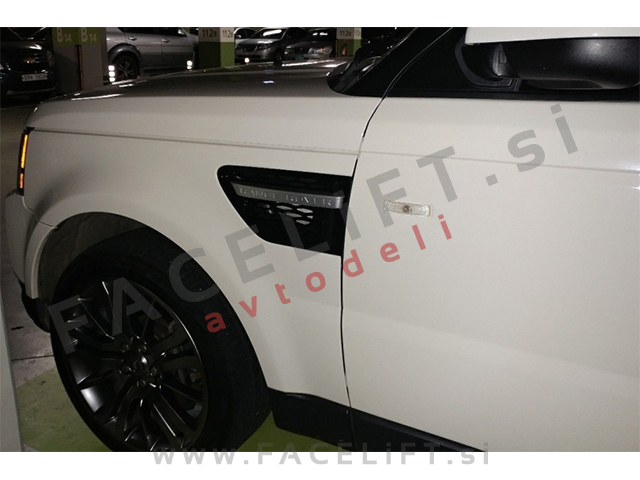 Land Rover Range Rover Sport / LS (09-13) / maska in bočne mreže / Black Edition
