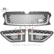 Land Rover Range Rover Sport / LS (09-13) / maska in bočne mreže / Black Edition