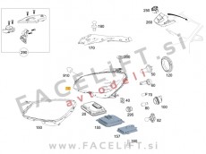 Mercedes C / W204 (07-11) / bi-xenon žaromet / desni