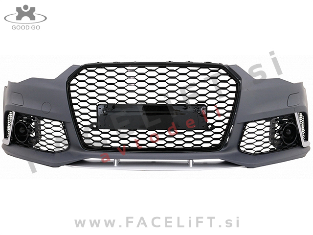 Audi A6 4G C7 14-18 sprednji odbijač RS6 izgled PDC SRA