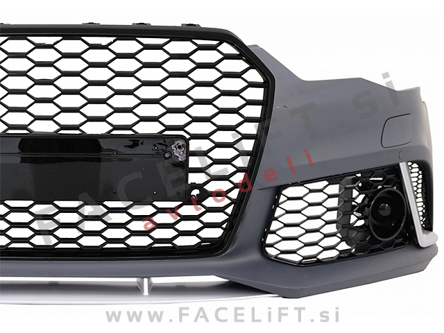 Audi A6 4G C7 14-18 sprednji odbijač RS6 izgled PDC SRA