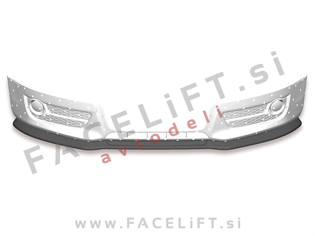 Audi A5 8F 8T 07-11 podaljšek sprednjega odbijača črni (mat)