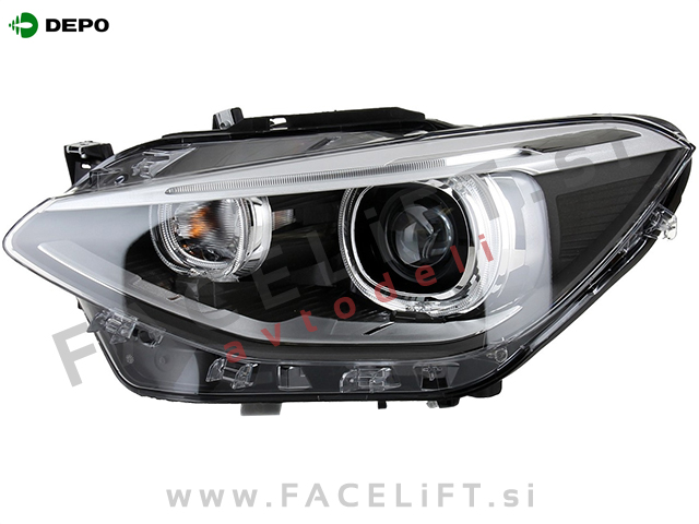 BMW 1 F20 F21 11-15 bi-xenon žaromet levi