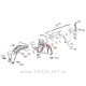 Mercedes GLK / X204 (08-12) / sprednji kolotek, zadnji del / desni