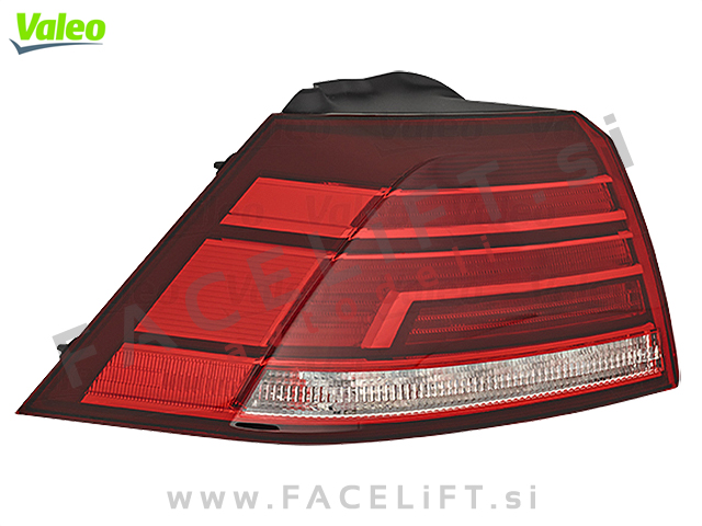 VW Golf 7 Hatchback 17-20 zadnja zunanja LED luč leva VW Golf 7 Hatchback 17-20 zadnja zunanja LED luč leva