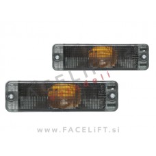 VW Golf 1 74-83 sprednji smerniki zatemnjeni smoke