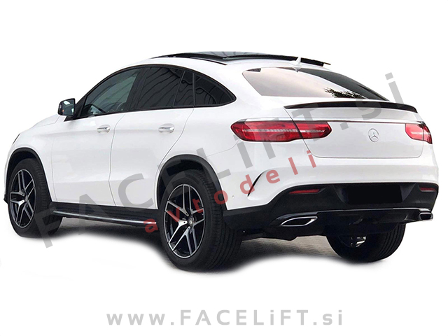 Mercedes GLE Coupe C292 15-19 spojler za prtljažnik črni (metalik)