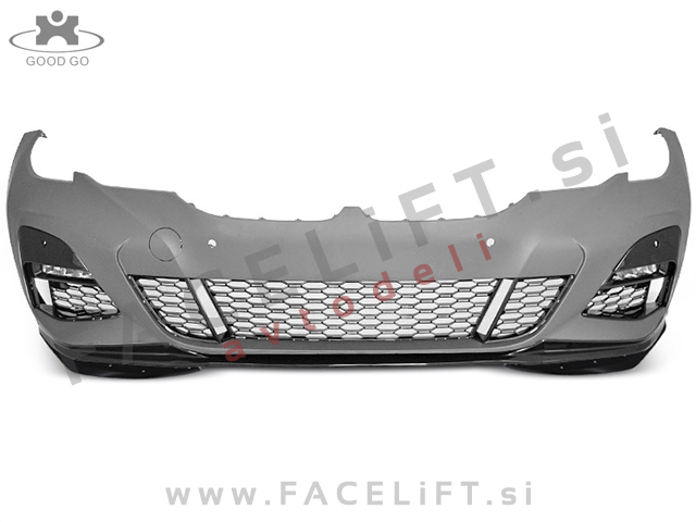 BMW 3 G20 G21 19- sprednji odbijač M-Performance izgled črni (sijaj) PDC BMW 3 G20 G21 19- sprednji odbijač M-Performance izgled črni (sijaj) PDC