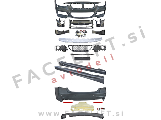 BMW 3 F30 Limuzina 11-19 body kit M-Technic BMW 3 F30 Limuzina 11-19 body kit M-Technic