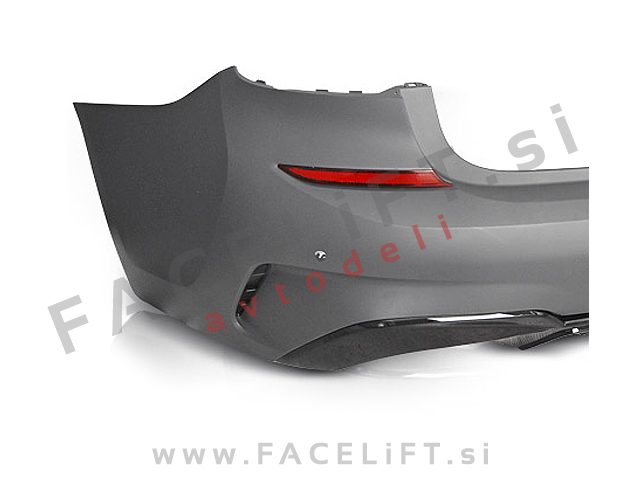 BMW 3 / G20 Limuzina (19- ) / zadnji odbijač / M-Performance / Duplex (Twin) / PDC