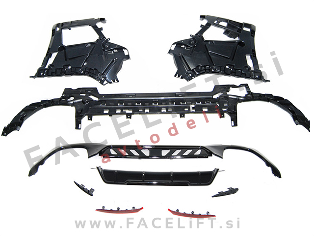 BMW 3 / G20 Limuzina (19- ) / zadnji odbijač / M-Performance / Duplex (Twin) / PDC / Park Assist
