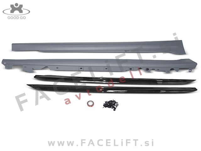 BMW 3 G20 G21 19- pragovi M-Performance izgled črni (sijaj)