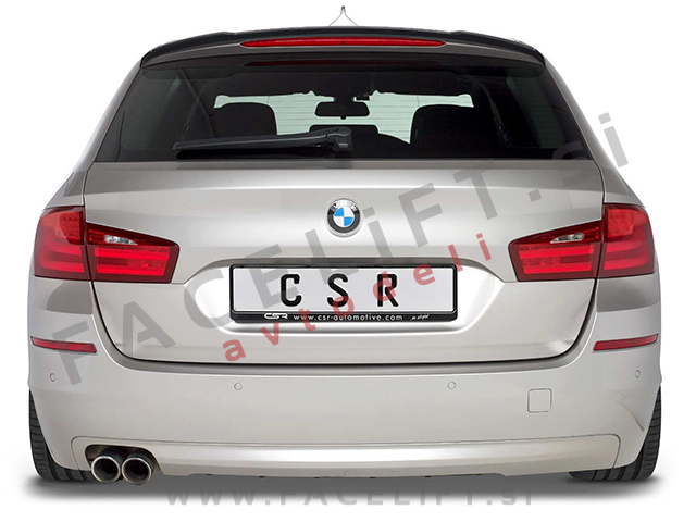 BMW 5 F11 Karavan 10-17 strešni spojler črni (mat)