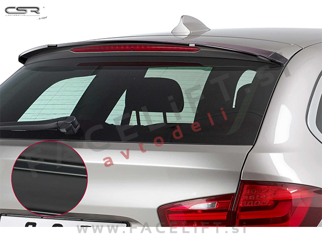 BMW 5 F11 Karavan 10-17 strešni spojler črni (mat)