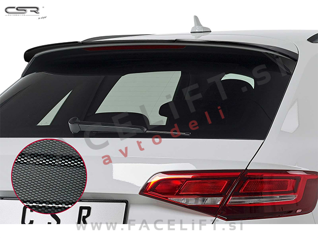 Audi A3 Sportback 8V 12-20 strešni spojler karbon (sijaj)