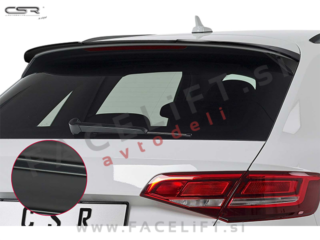 Audi A3 Sportback 8V 12-20 strešni spojler črni (mat) Audi A3 Sportback 8V 12-20 strešni spojler črni (mat)
