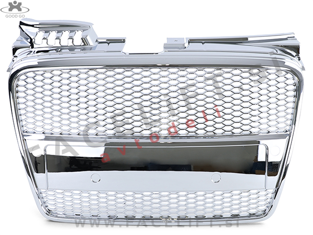 Audi A4 / B7 8E (04-08) / maska / kromirana (sijaj) / PDC