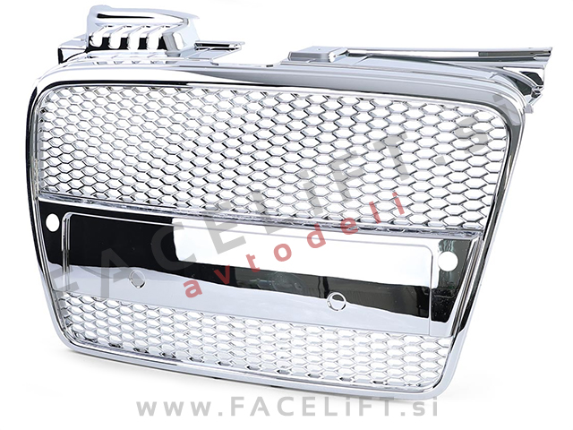 Audi A4 / B7 8E (04-08) / maska / kromirana (sijaj) / PDC